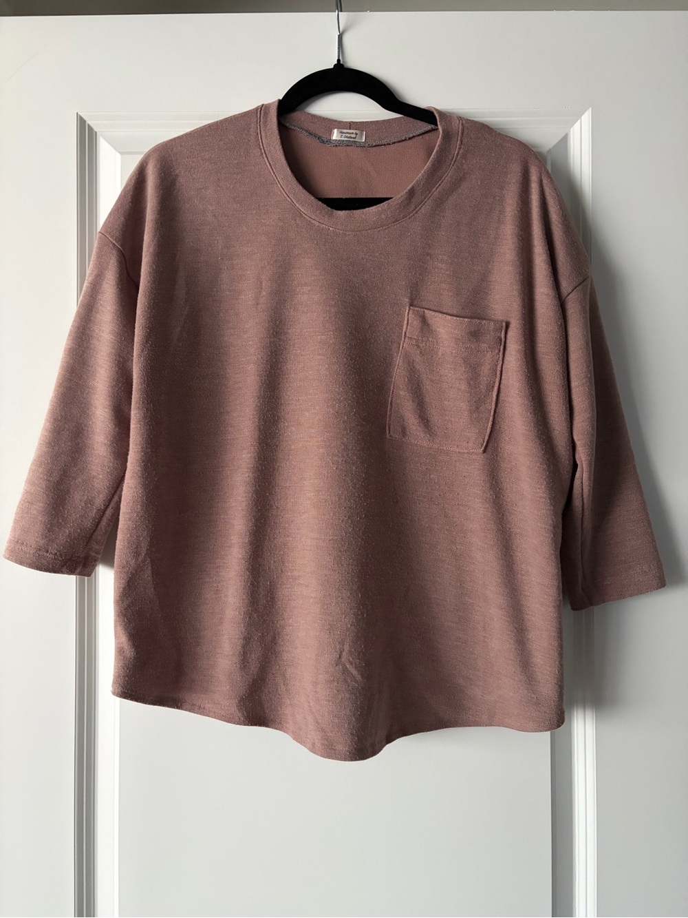Women’s Short Sleeve Pocket Tee - Dusty Rose